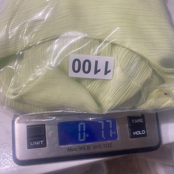 Christopher & Banks Tunic Top Womens XL Light Green Long Sleeve Blouse Flowy She - Picture 12 of 12